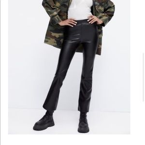 ZARA LEATHER PANTS